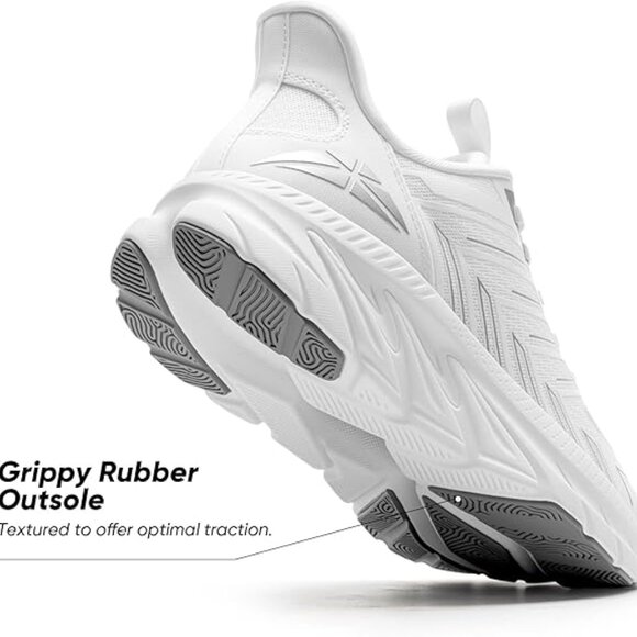 NWT BRAND NEW ALLSWIFT Women's Slip On Walking Shoes - White, US 9 - Picture 5 of 14